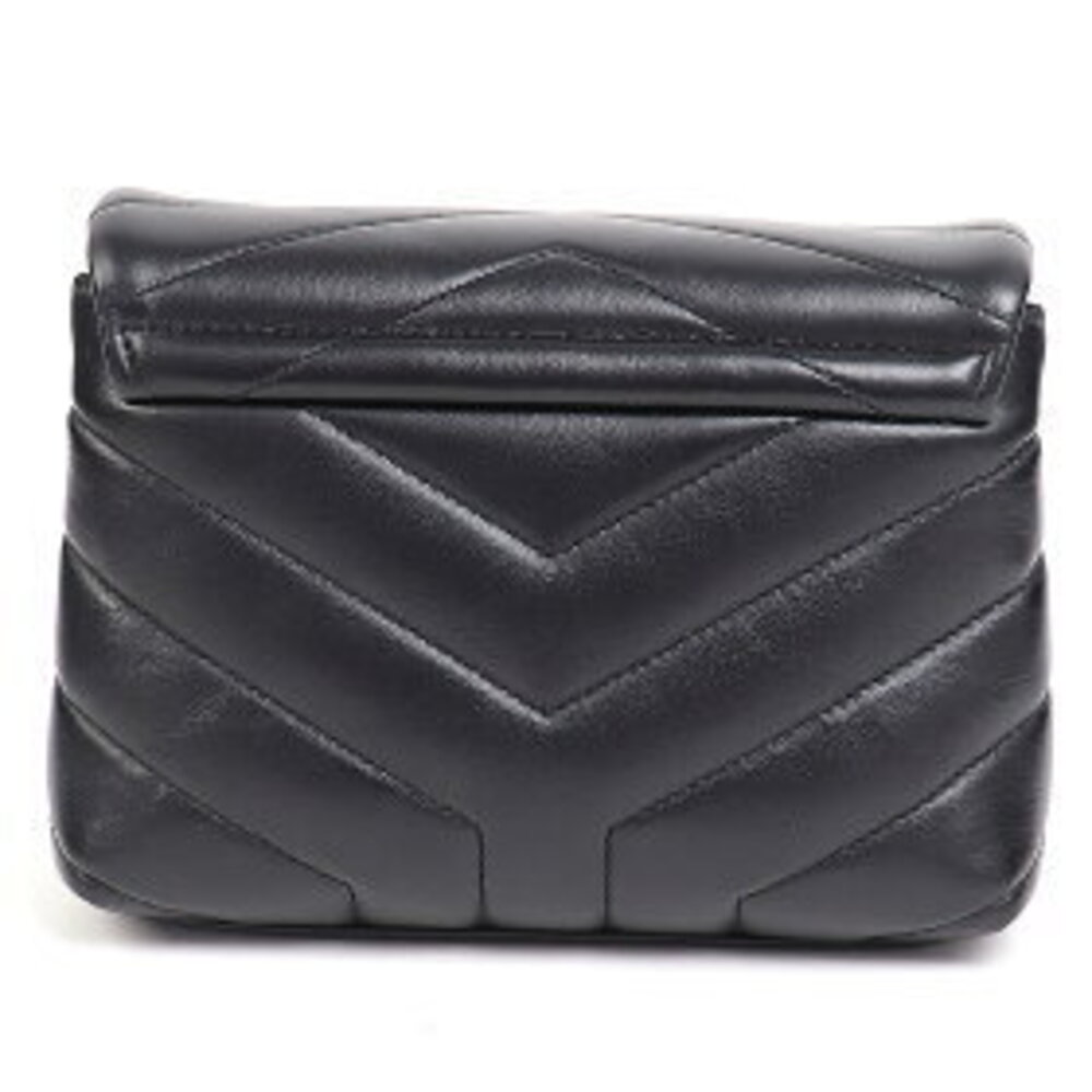 YVES SAINT LAURENT Loulou Toy Bag Quilted Leather Monogram Y Calfskin Pochette - Picture 3 of 7
